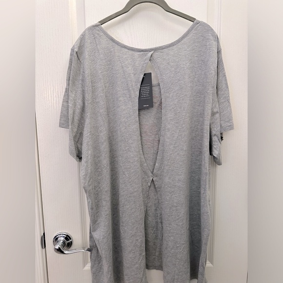 🩷TORRID “Messy Bun And Getting Stuff Done” Workout Shirt, NWT - Picture 5 of 8